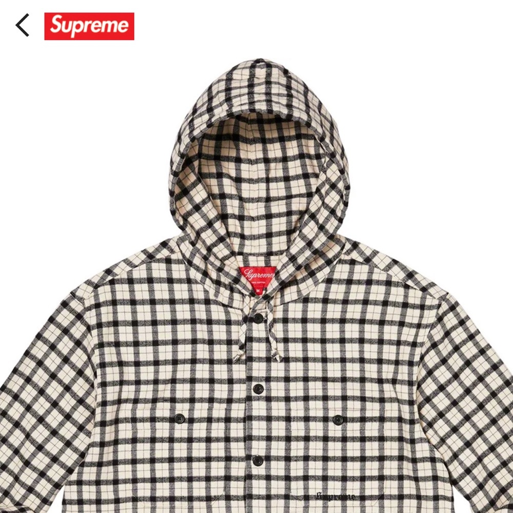 Supreme Mini Plaid Shirt Medium *Item On Hand*